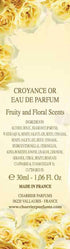 Eau de Parfum 'Croyance Or' Spray - 1.06 FL Oz 30 ml - Made in Provence, France...