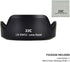 Reversible Lens Hood for Canon EF-M 15-45mm F3.5-6.3 is STM and RF-S 18-45mm F4.5-6.3 is STM Lens on EOS R100 R50 R10 R7 M50 M6 Mark II M200 M100 ...