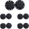 5pcs Magnetic Buttons for Clothing Sewable Snaps Invisible Hidden Sewing Button Snaps Sewing Button Snaps for Curtains Coats Jackets Bags Washable...