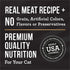 Merrick Purrfect Bistro Soirees Grain Free Natural Canned Cat Food with Gravy Variety Pack, Chicken and Turkey - (Pack of 6) 2.75 oz. Cans...
