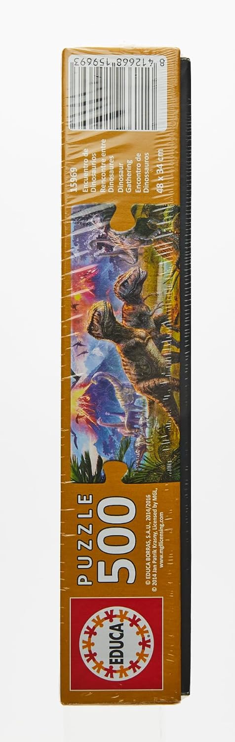 Educa Dinosaur Gathering Puzzle (500 Piece)...