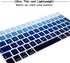 Silicone Keyboard Cover Skin Protector for Magic Wireless Bluetooth Keyboard MLA22LL/A (A1644,2015 Released) European ISO Layout,Ombre Blue...