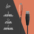 Skullcandy Line USB Charger Cable, 12W USB A to Micro USB Charger Cable for Samsung/Android Phones, Speakers, Headphones and Bluetooth Devices, 4f...