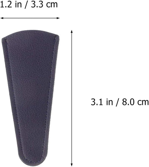 EXCEART 4pcs Sewing Leather Cover Protector Safety Trimming Beauty Tool Protection Cover Collect Bags...