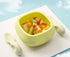 Toddler Utensils - Baby Essentials with Bowl, Fork, and Spoon | Baby-Led Weaning Supplies (BLW) for 12M+ Self-Feeding, Functional Silicone Dinnerw...