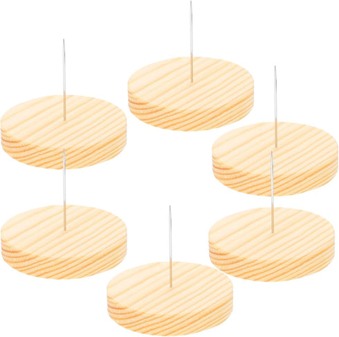 6Pcs Crochet Dolls Display Stand Single Metal Needle Holder Doll Display Holders Stand for Friends Party Decoration...