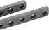 Threaded Plate, Mending Plates 2Pcs in 1 Bag 5 Holes High Accuracy Rustproof M4 Thread for Robotics Field...