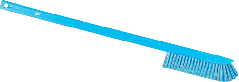 Vikan Ultra-Slim Cleaning Brush with Long Handle, 23.62" Medium, Blue, One size, Multi...