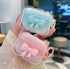 Cute AirPods 3rd Gen Clear Case, Girly 3D Bow Design Soft TPU Protective Shockproof Kawaii Airpods 3rd Generation Skin Cover with Cleaner Kit & Ke...