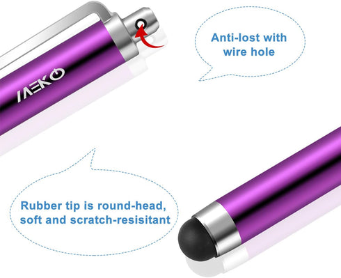 Stylus Pens for Touchscreens, MEKO 10 Pack High Precision Capacitive Stylus for iPad iPhone Tablets Smartphone&All Universal Touch Screen(10 Stylu...