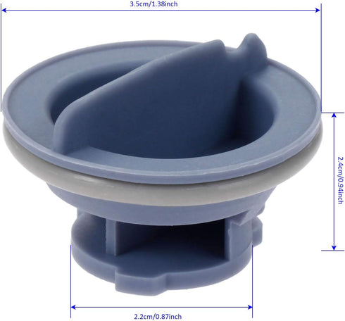 Dishwasher Rinse Aid Cap 8564929 Replacement for Whirlpool Kenmore KitchenAid Dishwashers Replaces PS982160 AP3866312 Dishwasher Caps