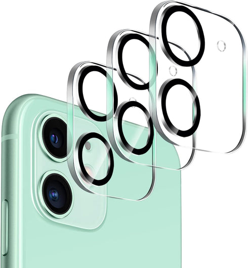 ?3 Pack? Camera Lens Protector for iPhone 11 & iPhone 12 Mini, Ultra HD, Tempered Glass, 9H Hardness, Anti-Scratch, Case Friendly, Easy to Install...
