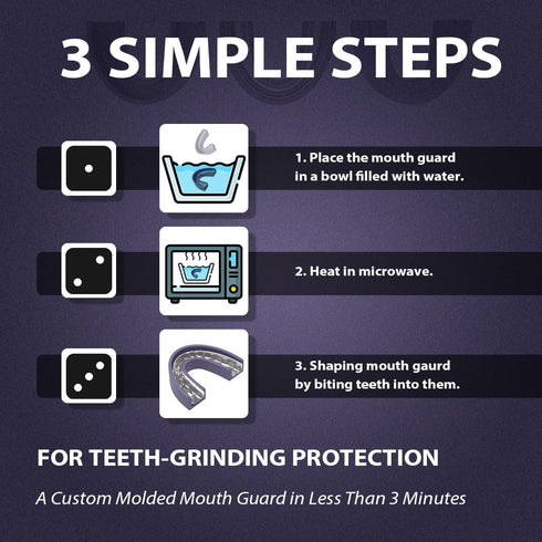 KOHEEL TG Mouth Guard for Teeth Grinding with Forming Tray, Dental Guard That Easy to Use & Perfect fit, Stops Bruxism Night Guard (5 Count)...