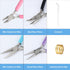 4 Pack Jewelry Making Pliers Tools Set, Jewelry Pliers with Needle Nose Pliers, Round Nose Pliers, Bent Nose Pliers, Wire Jewelry Pliers for Jewel...