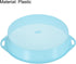 MECCANIXITY Garden Sifting Pan, Round Potting Sieve Plastic Mesh Filter Soil Screen Gardening Tool for Garden Yard, Blue 2 Pack...