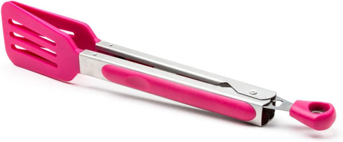 Fox Run Craftsmen, us kitchen, FOXW9 Locking Tongs, 1.25 x 2.25 x 10.75 inches, Pink...
