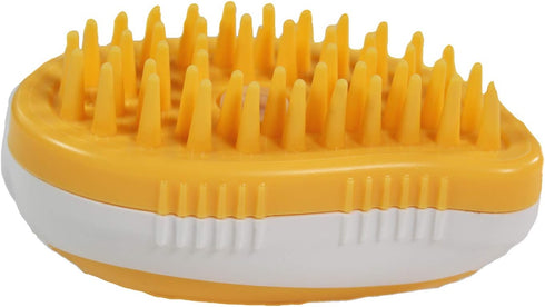 Penn-Plax 2 in 1 Shampoo Dispensing Pet Bath Brush – Soap, Lather, Scrub, and Massage Your Dog or Cat – Safe for all Ages and Breeds...