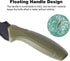 Swiss+Tech 9" Fillet Knife for Fish, Fishing Knife for Filleting and Boning, with Floating Foam Handle&Protective Sheath...
