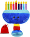 The Dreidel Company Hanukkah Plush Menorah, Musical Menorah Plays 2 Classic Hanukkah Melodies...