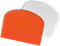 Dough Bowl Spatula & Bench Scraper,Multipurpose Kitchen Tool (2, White&Orange)...