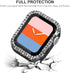 KADES Compatible for Bling Apple Watch Protective Case with Built-in Screen Protector for Apple Watch 38mm iWatch Series 3 2 1 (38mm, Black)...