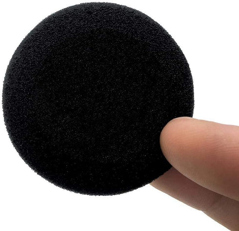 Foam Ear Pad Replacement Cushions, Headphone Earphone Headset Disposable Sponge Covers (50mm - 2") 5 Pairs...