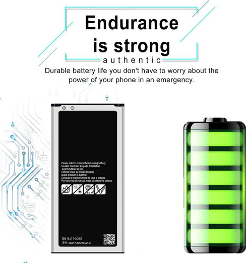 DDONG for MetroPCS Samsung Galaxy J7 Prime SM-J727T1 Replacement Battery EB-BJ710CBE...