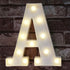 Pooqla LED Marquee Letter Lights Sign, Light Up Alphabet Letter for Home Party Wedding Decoration A...