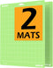 2pcs Standard Cutting Mats for Cricut Maker 3,Explore 3,Maker,Air 2,12x12 inch Standard Sticky Grip 12x12" Green Replacement Cut Mat for Cricut...