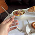 Soup Spoons, Premium 18/10 Stainless Steel Large Round Spoons with Long Handles, 8.2" Long Tablespoon, Dishwasher Safe, 2 pack...