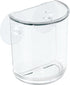 iDesign Plastic Suction Tumbler Cup and Bathroom Organizer for Mirror or Shower Storage – 3" x 2" x 3.5", Clear...