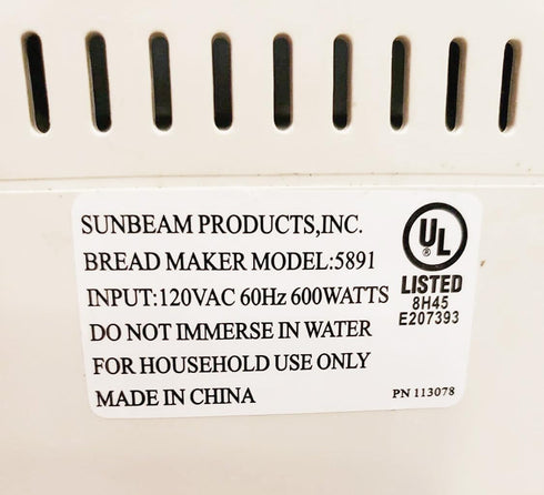 Bread Maker Paddle Replacement for Breadmaker Machine Compatible with Sunbeam Oster Blade Part 5891, 5891-33...