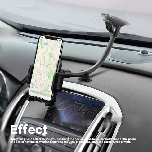 Car Phone Holder Mount, Cell Phone Holder for Car,Universal Car Phone Mount Windshield with Strong Suction, Anti-Shake Stabilizer Phone Car Holder...