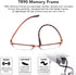 AQWANO 4-Pack Reading Glasses Mens Women 2.0 Computer Blue Light Blocking, Lightweight TR90 Flexible Frame Anti Glare Eye Strain Readers Eyeglasse...