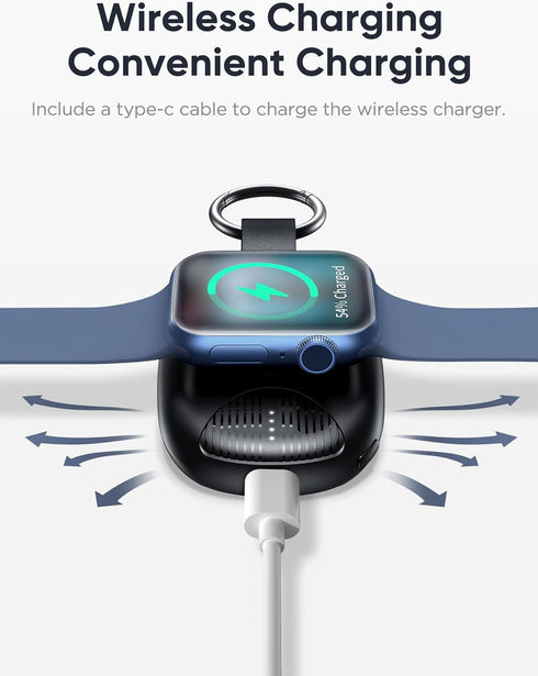 Portable Charger for Apple Watch, 1000mAh, Magnetic Keychain Apple Watch Charger, Apple Watch Accessories......