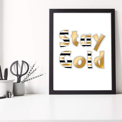 Barker Creek Letter Pop-Outs, 4" Gold, Multicolor Designer Letters for Bulletin Boards, Breakrooms, Reception Areas, Signs, Displays, and More! 4"...