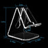 2 Pack Acrylic Cell Phone Stand, Phone Holder for Desk, Portable Clear Phone Stand,Office Desktop Accessories, Compatible with 4-10'' Phone 13 Pro...