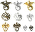 ALIMITOPIA Flying Dragon Charm Demon Fire Dragon Totem DIY Jewelry Making Charm Pendant for Handmade Necklace Bracelet Accessaries(20pcs)...