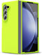 oakxco for Samsung Galaxy Z Fold 6 Phone Case Liquid Silicone, Neon Bright Solid Color, Thin Slim Soft Rubber Gel Matte TPU Plain Simple Cover for...