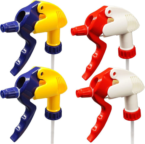 4Pcs Spray Bottles Nozzles Adjustment Replacement Spray Bottle Nozzle,Spray Bottle Tops Replacement Heavy Duty Misting Spray Bottle Nozzle for Cle...