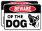 2PC Beware of Dog Sign, 10 x 7 Inches - Aluminum - Beware of Dog Signs for Fence Door Gate Outdoor...