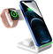 Wireless Charging Stand, Sunffice 3 in 1 Fast Charging Wireless Charging Station Dock for iWatch SE/6/5/4/3/2, Airpods Pro/2/3, iPhone 13/12/11/11...