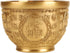 Feng Shui Treasure Bowl: Chinese Fortune Money Bowl Brass Cornucopia Bowl Feng Shui Treasure Basin Wealth Bowl Golden Offering Bowl Table Centerpi...