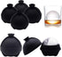 Sphere Ice Molds - 6 Pack - Silicone Ice Ball Molds with Built-in Funnel - Round Ice Cube Molds - Make 2.5 Inch Big Ice Sphere for Whiskey & Cockt...