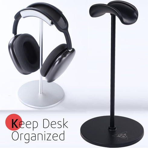 Headphone Stand for Desk, Headset Stand Anti-Slip Earphone Stand Holder for Apple, Bose, Sony, Philips, Sennheiser, Beats Gaming Over-ear Headphon...