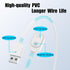 JYJZPB Magnetic Charging Cable Work with Arlo Ultra 1 Ultra 2 Arlo Pro 3 Arlo Pro 4/ 5S Suitable for Indoor/Outdoor 2 Pack, White 16FT......