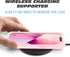 iPhone 13 Full Body Bumper Case, Anti-Scratch Screen Protector, Slim, Shockproof, Dustproof, Lightweight, Pink...