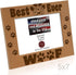 KATE POSH - Best Dog Ever - Dog Paws and Bones Wood Picture Frame (5x7-Horizontal)...