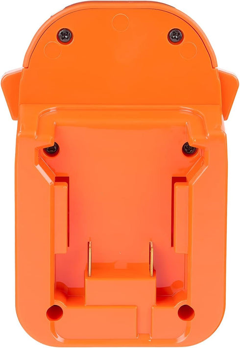 1x Adapter Fits for Milwaukee M18 RED Batteries for Ridgid 18v (Not Advanced) Cordless Tools- Adapter Only, Black, ML-LQ18...
