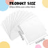 Mixweer 300 Pcs 4 x 4 Inches Cotton Quilting Squares Cotton Poplin Fabric Squares Solid Colors Quilting Fabric Bundles for Beginners DIY Sewing Pa...